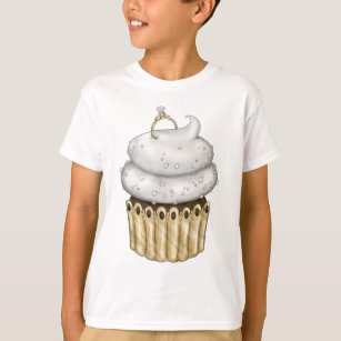 Sweet Engagement Cupcake T-Shirt