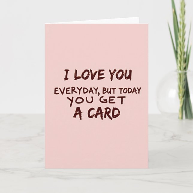 Sweet Everyday Love Card (Front)
