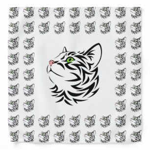 Sweet Face Kitty Cat Bandana