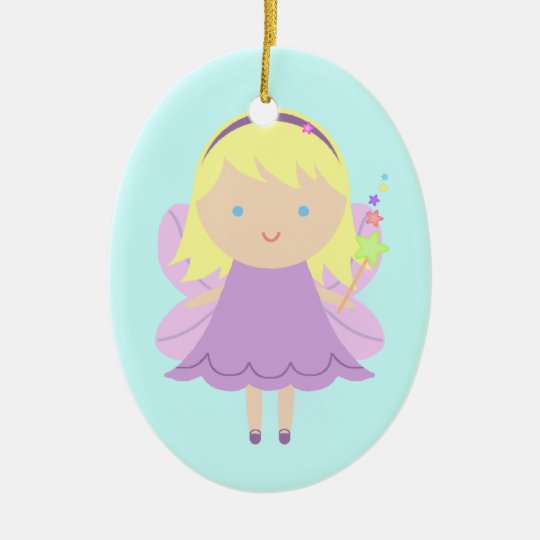 Sweet Fairy Ceramic Ornament