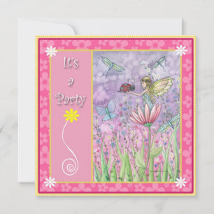 Sweet Fairy Party Invitations