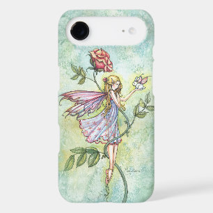 Sweet Fairy with Winged Bunny Fantasy Art iPhone 17 Air Case