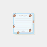 Sweet Fall Leaves Your Name Little Reminder  Post-it Notes