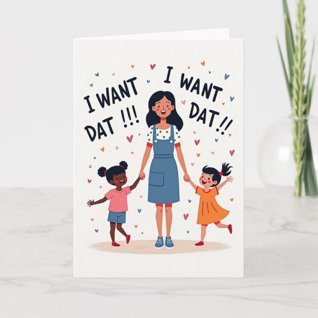 Sweet Family Love Card (Front)