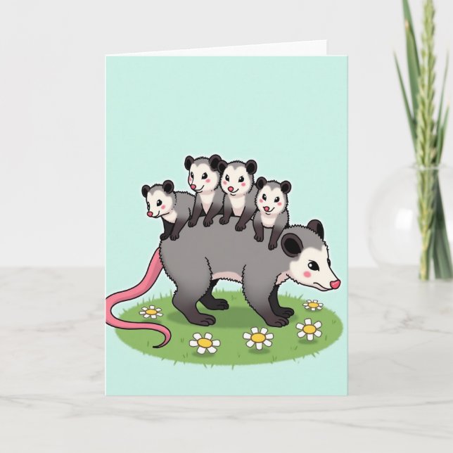 Sweet Family Mothers Day Card (Front)