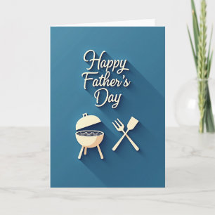 Sweet Fathers Day Bbq Card