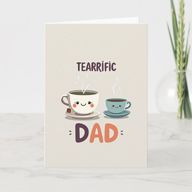 Sweet Fathers Day Beverage Card (Front)