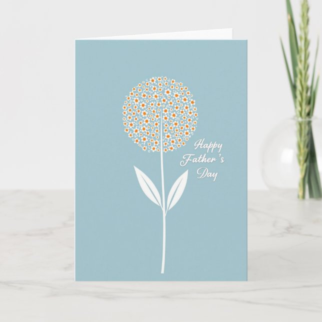 Sweet Fathers Day Bloom Card (Front)