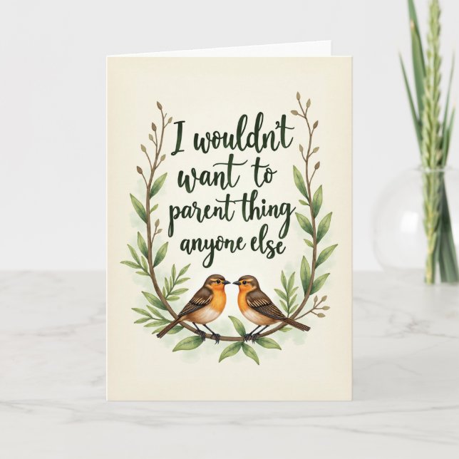 Sweet Fathers Day Branch Card (Front)