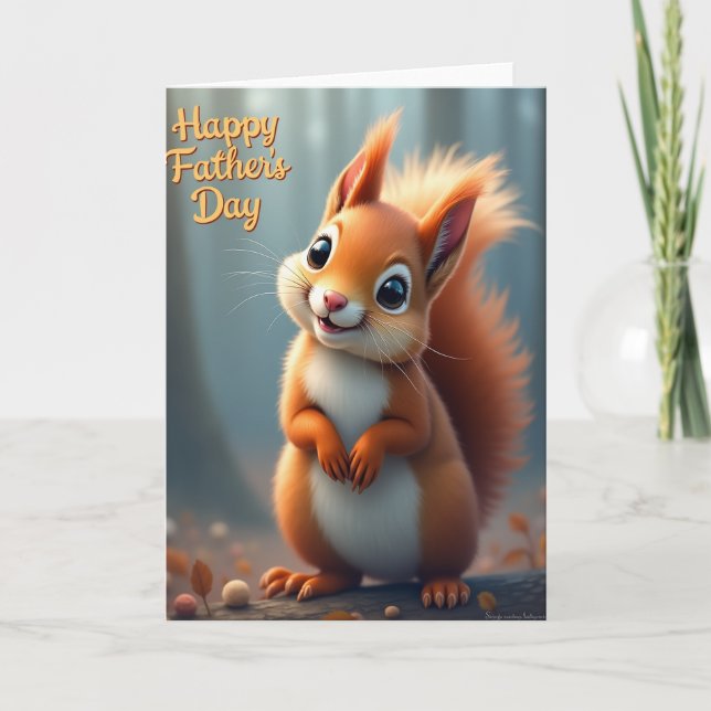 Sweet Fathers Day Creature Card (Front)