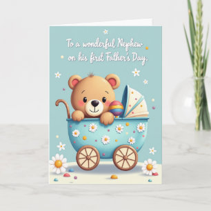 Sweet Fathers Day Cub Carriage Card