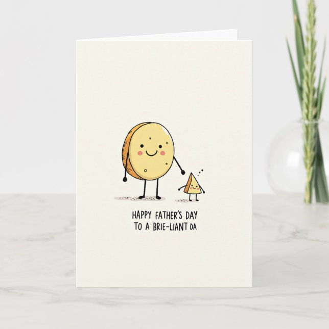 Sweet Fathers Day Dairy Art Card (Front)