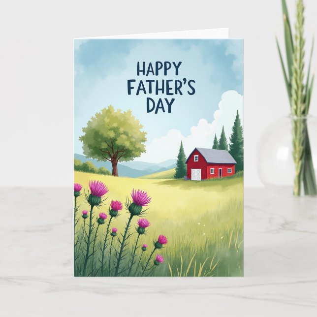 Sweet Fathers Day Field Card (Front)