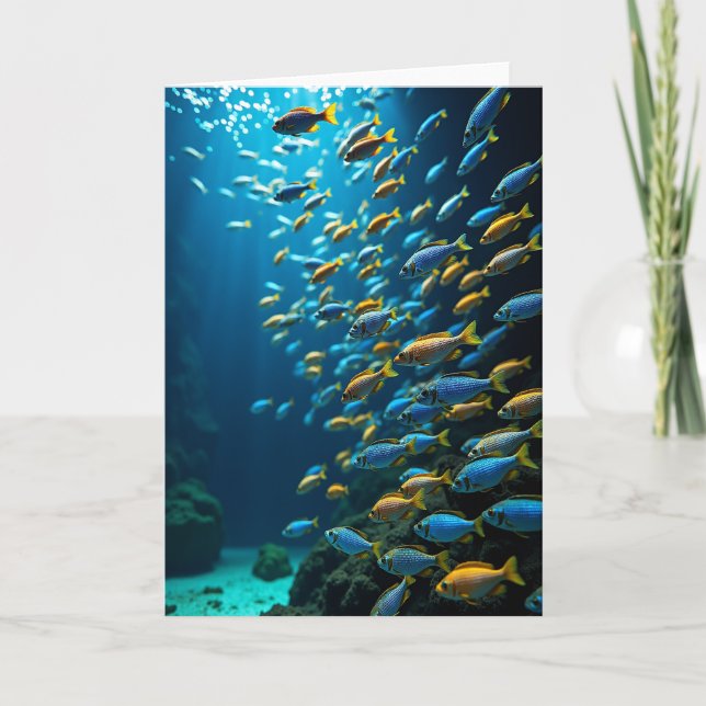 Sweet Fathers Day Fish Card (Front)