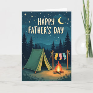 Sweet Fathers Day Forest View Card