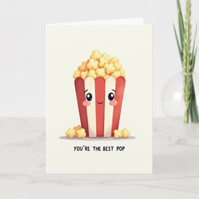 Sweet Fathers Day Kernels Card (Front)
