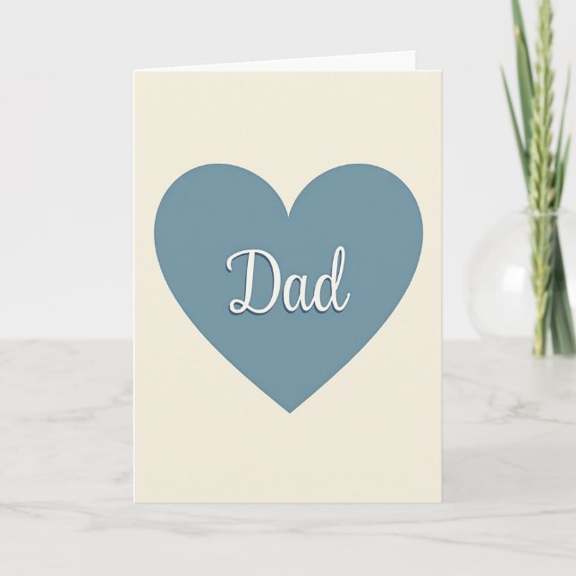 Sweet Fathers Day Love Card (Front)