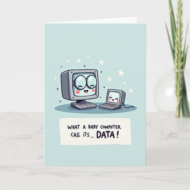 Sweet Fathers Day Monitor Card (Front)