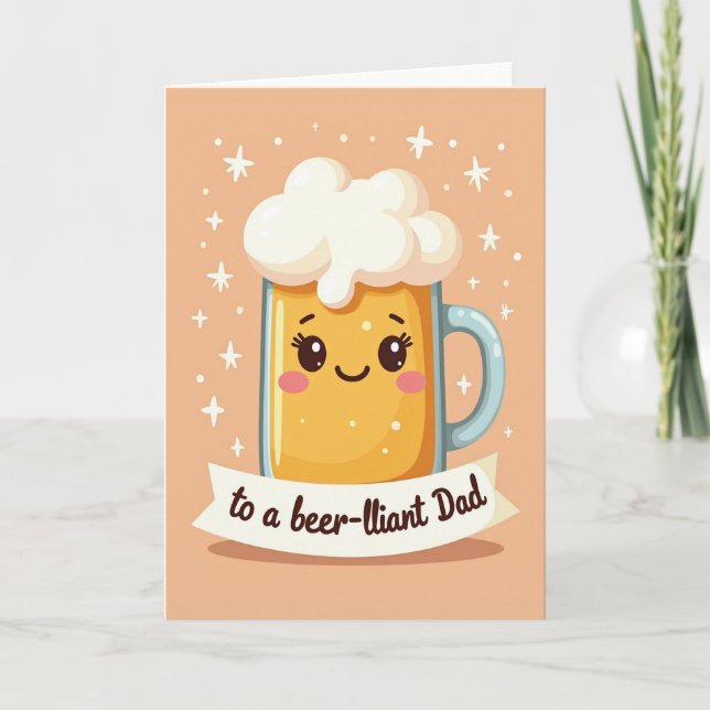 Sweet Fathers Day Mug Shot Card (Front)