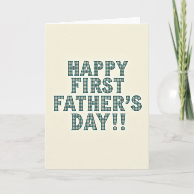 Sweet Fathers Day Pattern Card (Front)