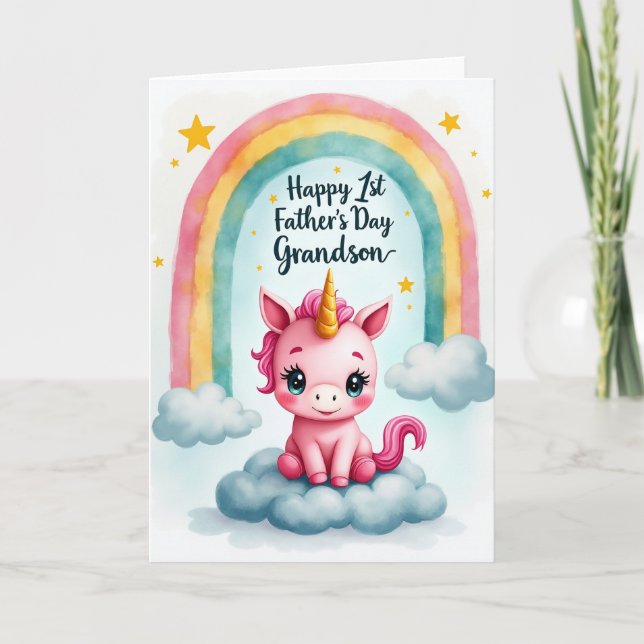 Sweet Fathers Day Pony Card (Front)