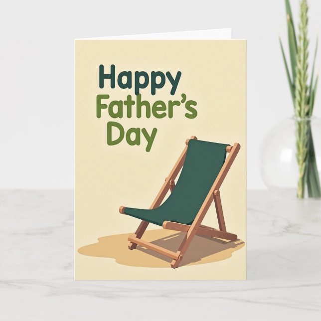 Sweet Fathers Day Repose Card (Front)