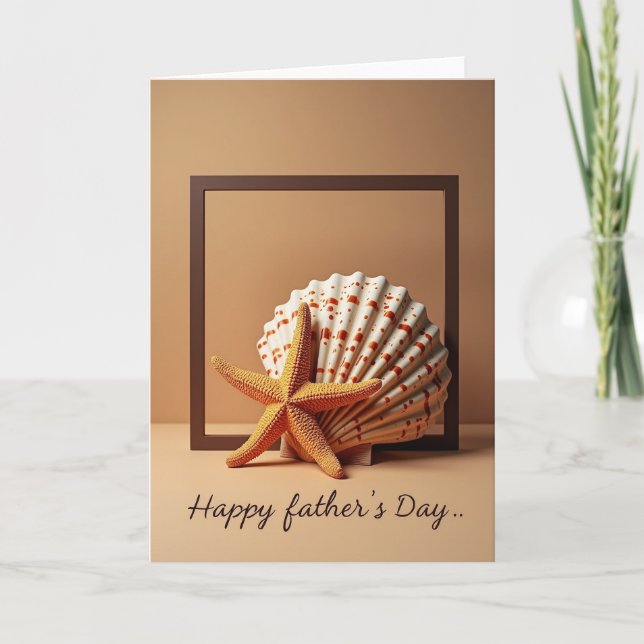Sweet Fathers Day Shell Card (Front)