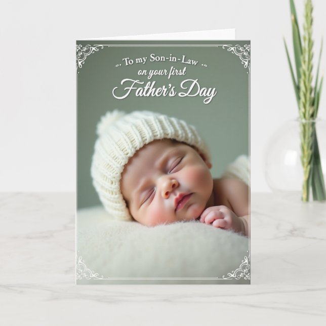 Sweet Fathers Day Soninlaw Card (Front)