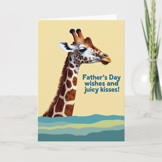 Sweet Fathers Day Spotted Friend Card (Front)