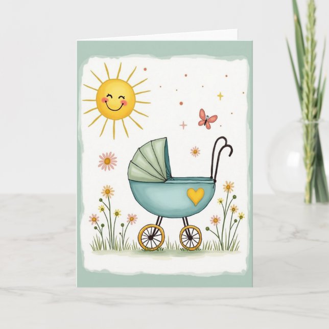 Sweet Fathers Day Sunlit Card (Front)