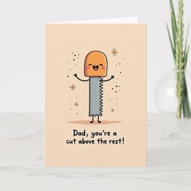 Sweet Fathers Day Tool Card (Front)