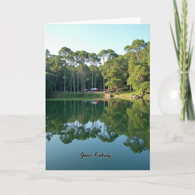 Sweet Fathers Day Treescape Card (Front)