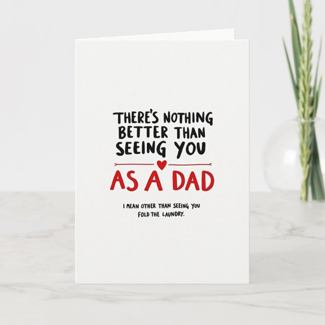Sweet Fathers Day Typeface Card (Front)