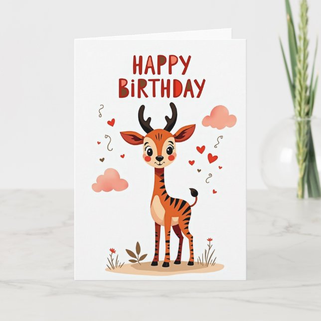 Sweet Fawn Creature Card (Front)