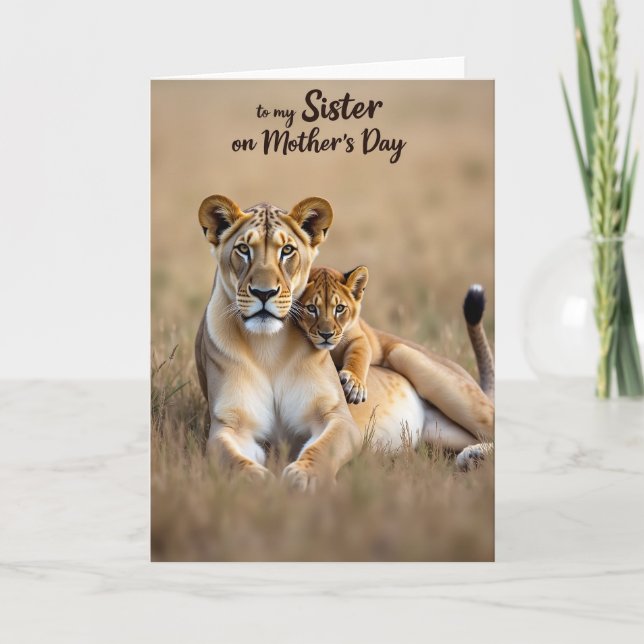 Sweet Feline Family Card (Front)