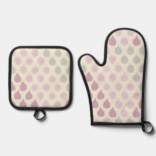 Sweet Fig Harvest Oven Mitt & Pot Holder Set