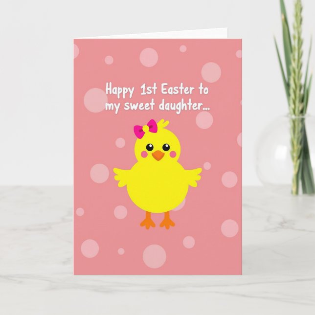 Sweet First Easter Card (Front)