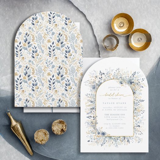 Sweet Floral Bridal Shower Arch ID1045