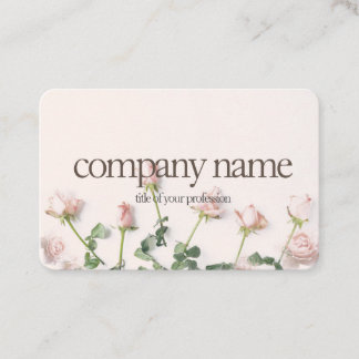 Sweet Floral Business Card