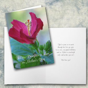 Sweet Floral Daughter-in-Law Mother's Day Card