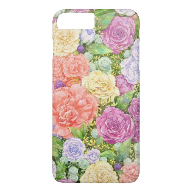 Sweet Floral Design iPhone Case (Back)