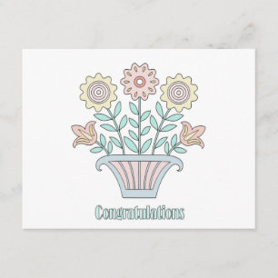 Sweet Flowers Congratulations Card