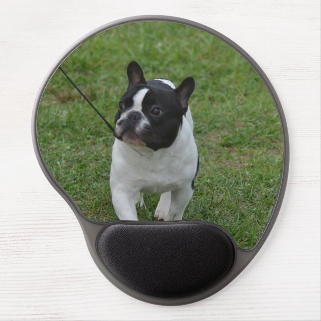 Sweet French Bulldog Gel Mouse Pad (Front)