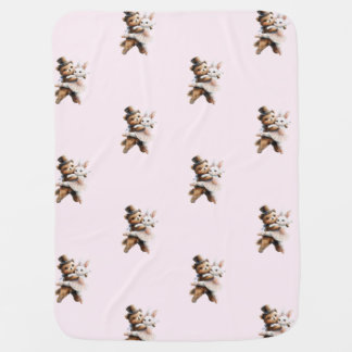 Sweet Friends Ballet Dance Nursery Blanket