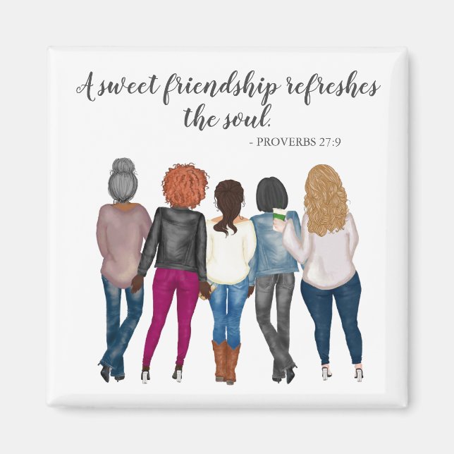 Sweet Friendship Magnet (Front)