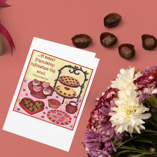 Sweet Friendship Valentine Card (customizable)