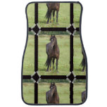 Sweet Friesian Horse Car Floor Mat