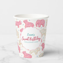 Sweet Frosted Animal Cookies Birthday Party