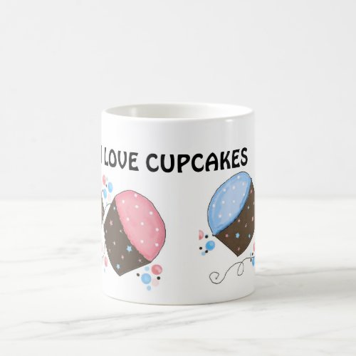 Sweet Frosted Cupcakes with Saying Coffee Mug