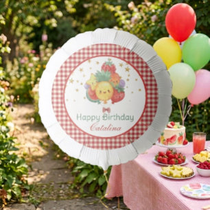 Sweet Fruit Birthday   Tropical Kids Party Balloon